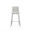 Vitra ヴィトラ HAL ハル RE Stool スツール ミディアム SH64.5cm スチールベース 4本脚 クローム仕上げ カラー：8色 デザイン：ジャスパー・モリソン