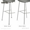 Vitra ヴィトラ HAL ハル RE Stool スツール ミディアム SH64.5cm スチールベース 4本脚 クローム仕上げ カラー：8色 デザイン：ジャスパー・モリソン