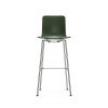 Vitra ヴィトラ HAL ハル RE Stool スツール ハイ SH78cm スチールベース 4本脚 クローム仕上げ カラー：8色 デザイン：ジャスパー・モリソン