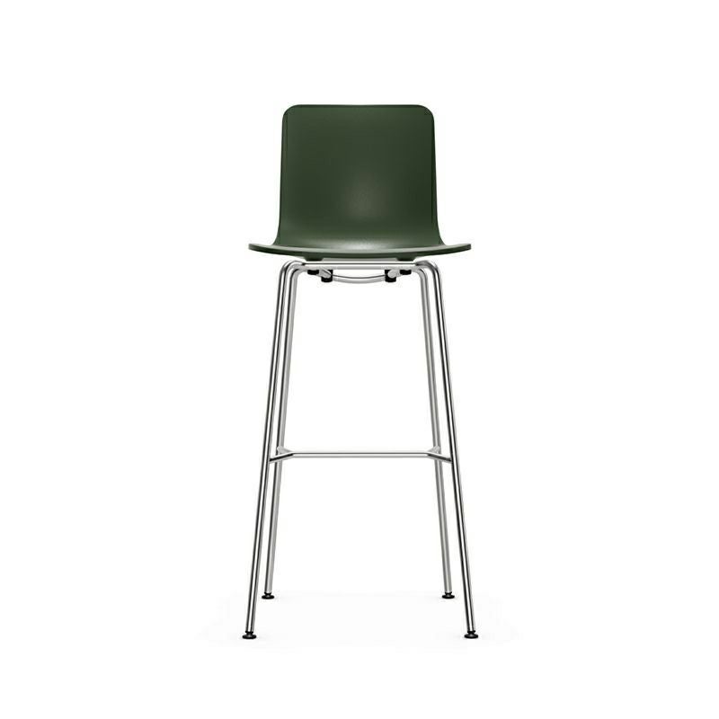 Vitra ヴィトラ HAL ハル RE Stool スツール ハイ SH78cm スチールベース 4本脚 クローム仕上げ カラー：8色 デザイン：ジャスパー・モリソン