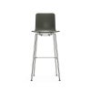 Vitra ヴィトラ HAL ハル RE Stool スツール ハイ SH78cm スチールベース 4本脚 クローム仕上げ カラー：8色 デザイン：ジャスパー・モリソン