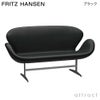 FRITZ HANSEN フリッツ・ハンセン SWAN SOFA スワンソファ 3321 2人掛けソファ W144cm グレースレザー カラー：3色 シェーカーベース デザイン：アルネ・ヤコブセン 