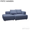 FRITZ HANSEN フリッツ・ハンセン ALPHABET SOFA アルファベットソファ PL210-4 2シーター ソファ W210cm コーナー位置：右コーナー Christianshavn クリスチャンハウン カラー：26色 （単色張り） デザイン：ピエロ・リッソーニ ※クッション別売り