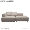 FRITZ HANSEN フリッツ・ハンセン ALPHABET SOFA アルファベットソファ PL240-4 2シーター ソファ W240cm コーナー位置：左コーナー Christianshavn クリスチャンハウン カラー：26色 （単色張り） デザイン：ピエロ・リッソーニ ※クッション別売り