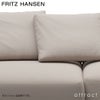 FRITZ HANSEN フリッツ・ハンセン ALPHABET SOFA アルファベットソファ PL240-4 2シーター ソファ W240cm コーナー位置：左コーナー Christianshavn クリスチャンハウン カラー：26色 （単色張り） デザイン：ピエロ・リッソーニ ※クッション別売り