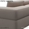 FRITZ HANSEN フリッツ・ハンセン ALPHABET SOFA アルファベットソファ PL240-5 2シーター ソファ W240cm コーナー位置：右コーナー Christianshavn クリスチャンハウン カラー：26色 （単色張り） デザイン：ピエロ・リッソーニ ※クッション別売り 