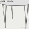 FRITZ HANSEN フリッツ・ハンセン SUPERELLIPSE スーパー楕円テーブル B612 ダイニングテーブル 100×150cm ラミネート天板 カラー：6色 スパンレッグカラー：7色 デザイン：ピート・ハイン、ブルーノ・マットソン 