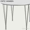 FRITZ HANSEN フリッツ・ハンセン SUPERELLIPSE スーパー楕円テーブル B611 ダイニングテーブル 90×135cm ラミネート天板 カラー：6色 スパンレッグカラー：7色 デザイン：ピート・ハイン、ブルーノ・マットソン