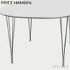 FRITZ HANSEN フリッツ・ハンセン SUPERELLIPSE スーパー楕円テーブル B613 ダイニングテーブル 120×180cm ラミネート天板 カラー：6色 スパンレッグカラー：7色 デザイン：ピート・ハイン、ブルーノ・マットソン