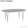 FRITZ HANSEN フリッツ・ハンセン SUPERELLIPSE スーパー楕円テーブル B620 ダイニングテーブル 延長式 100×170-270cm ラミネート天板 カラー：6色 スパンレッグカラー：7色 デザイン：ピート・ハイン、ブルーノ・マットソン