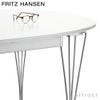 FRITZ HANSEN フリッツ・ハンセン SUPERELLIPSE スーパー楕円テーブル B620 ダイニングテーブル 延長式 100×170-270cm ラミネート天板 カラー：6色 スパンレッグカラー：7色 デザイン：ピート・ハイン、ブルーノ・マットソン