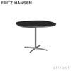 FRITZ HANSEN フリッツ・ハンセン SUPERCIRCULAR スーパー円テーブル A603 カフェテーブル 100×100cm ラミネート天板 カラー：6色 4スターベースカラー：5色 デザイン：ピート・ハイン、ブルーノ・マットソン、アルネ・ヤコブセン 