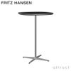 FRITZ HANSEN フリッツ・ハンセン SUPERCIRCULAR スーパー円テーブル A902 ハイテーブル 75×75cm ラミネート天板 カラー：6色 4スターベースカラー：5色 デザイン：ピート・ハイン、ブルーノ・マットソン、アルネ・ヤコブセン 