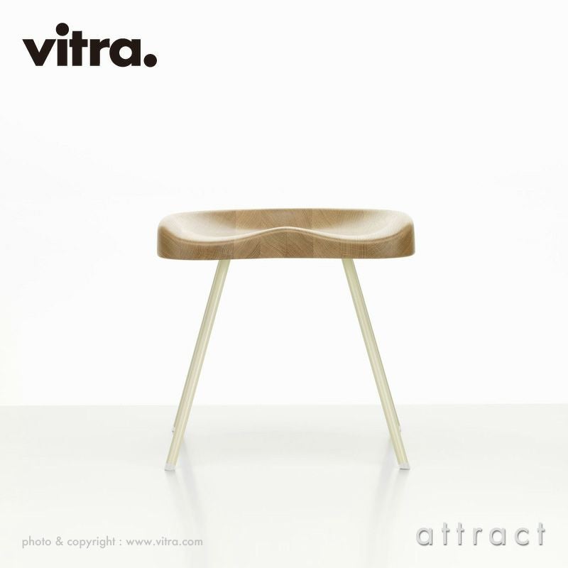 Vitra ヴィトラ Tabouret N° 307 タブレ 307 スツール チェア カラー：2色 デザイン：ジャン・プルーヴェ