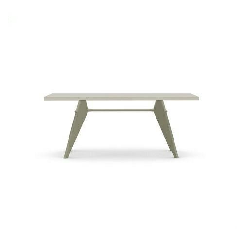 Vitra ヴィトラ EM Table EM テーブル ダイニングテーブル サイズ：4種類 天板：HPL ラミネート 2種類 ベースカラー：7色 デザイン：ジャン・プルーヴェ