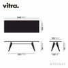Vitra ヴィトラ EM Table EM テーブル ダイニングテーブル サイズ：4種類 天板：HPL ラミネート 2種類 ベースカラー：7色 デザイン：ジャン・プルーヴェ