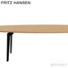 FRITZ HANSEN フリッツ・ハンセン JOIN ジョインテーブル FH61 コーヒーテーブル 楕円形 50×130cm 無垢材 カラー：2色