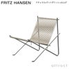 FRITZ HANSEN フリッツ・ハンセン PK4 ラウンジチェア ナイロン芯入り麻ひも カラー：3色 デザイン：ポール・ケアホルム ※シートクッション別売り