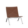 FRITZ HANSEN フリッツ・ハンセン PK22 ラウンジチェア オーラレザー カラー：4色 サテン仕上げステンレススチールベース デザイン：ポール・ケアホルム