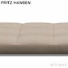 FRITZ HANSEN フリッツ・ハンセン PK80 デイベッド W190cm Canvas キャンバス ファブリック カラー：ナチュラル サテン仕上げステンレススチールベース デザイン：ポール・ケアホルム 