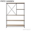 FRITZ HANSEN フリッツ・ハンセン PLANNER SHELVING プランナーシェルフ MC520 ラージ 5段 ナチュラルウッド カラー：オーク デザイン：ポール・マッコブ