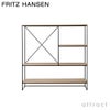 FRITZ HANSEN フリッツ・ハンセン PLANNER SHELVING プランナーシェルフ MC510 ミディアム 4段 ナチュラルウッド カラー：オーク デザイン：ポール・マッコブ 