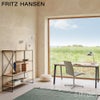 FRITZ HANSEN フリッツ・ハンセン PLANNER SHELVING プランナーシェルフ MC510 ミディアム 4段 ナチュラルウッド カラー：オーク デザイン：ポール・マッコブ 