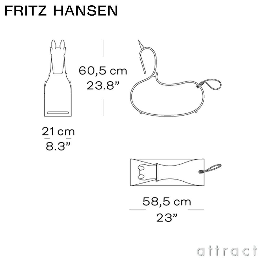 FRITZ HANSEN フリッツ・ハンセン ROCKING HORSE ロッキングホース カラー：2色 