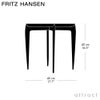 FRITZ HANSEN フリッツ・ハンセン TRAY TABLE SMALL トレイテーブル スモール Φ45cm サイドテーブル 折りたたみ式 カラー：2色