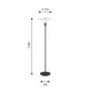 Louis Poulsen ルイスポールセン PH 3 1/2-2 1/2 Floor フロアランプ Φ330mm 真鍮メタライズド カラー：ブラックメタライズド デザイン：ポール・ヘニングセン