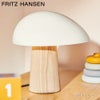 FRITZ HANSEN フリッツ・ハンセン NIGHT OWL ナイト・オウル Colour/Ash カラー/アッシュ テーブルランプ カラー：2色 デザイン：ニコライ・ウィグ・ハンセ