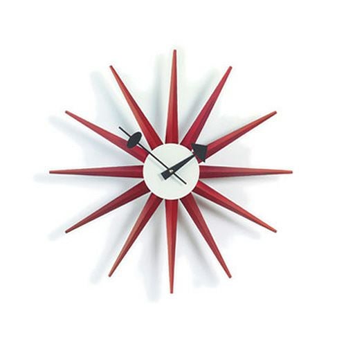 Vitra ヴィトラ Sunburst Clock サンバーストクロック Wall Clock ウォールクロック カラー：4色 デザイン：ジョージ・ネルソン