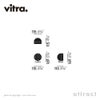 Vitra ヴィトラ Desk Clocks デスククロック Chronopak クロノパック テーブルクロック 置き時計 カラー：ウォルナット ムーブメント：ドイツ製クオーツ デザイン：ジョージ・ネルソン