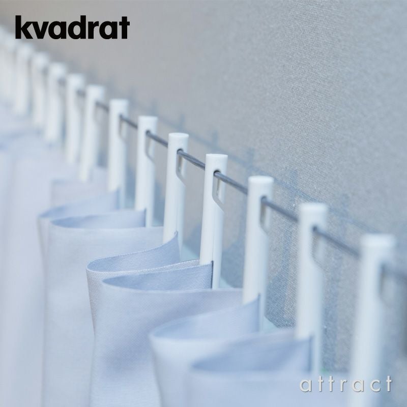 Kvadrat クヴァドラ Ready Made Curtain レディメイドカーテン Peg ペグ フック ランナー 20個入り カラー：4色 デザイン：ロナン＆エルワン・ブルレック