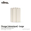 Vitra ヴィトラ Nuage Ceramic ヌアージュ セラミック ラージサイズ フラワーベース カラー：ホワイト デザイン：ロナン＆エルワン・ブルレック