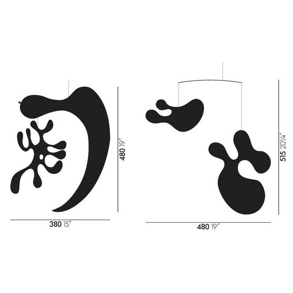 Vitra ヴィトラ Plywood Mobile プライウッド モビール モデル：2種類 カラー：2色 デザイン：チャールズ＆レイ・イームズ