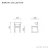 maruni マルニ木工 MARUNI COLLECTION マルニコレクション EN エン チェア 張座 デザイナーズセレクション：7種類 メープル（C-0 ナチュラルクリア） デザイン：セシリエ・マンツ