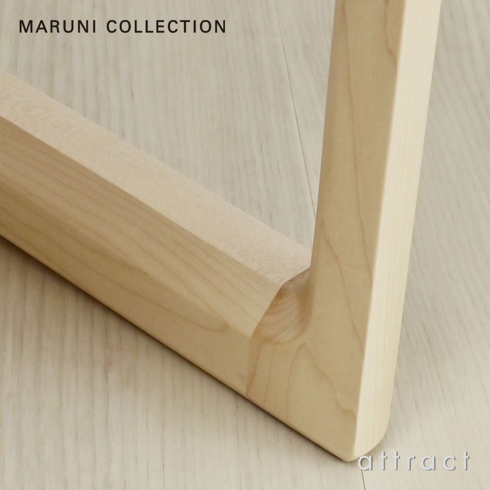 maruni マルニ木工 MARUNI COLLECTION マルニコレクション EN エン チェア 張座 デザイナーズセレクション：7種類 メープル（C-0 ナチュラルクリア） デザイン：セシリエ・マンツ