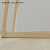 maruni マルニ木工 MARUNI COLLECTION マルニコレクション EN エン チェア 張座 デザイナーズセレクション：7種類 メープル（C-0 ナチュラルクリア） デザイン：セシリエ・マンツ