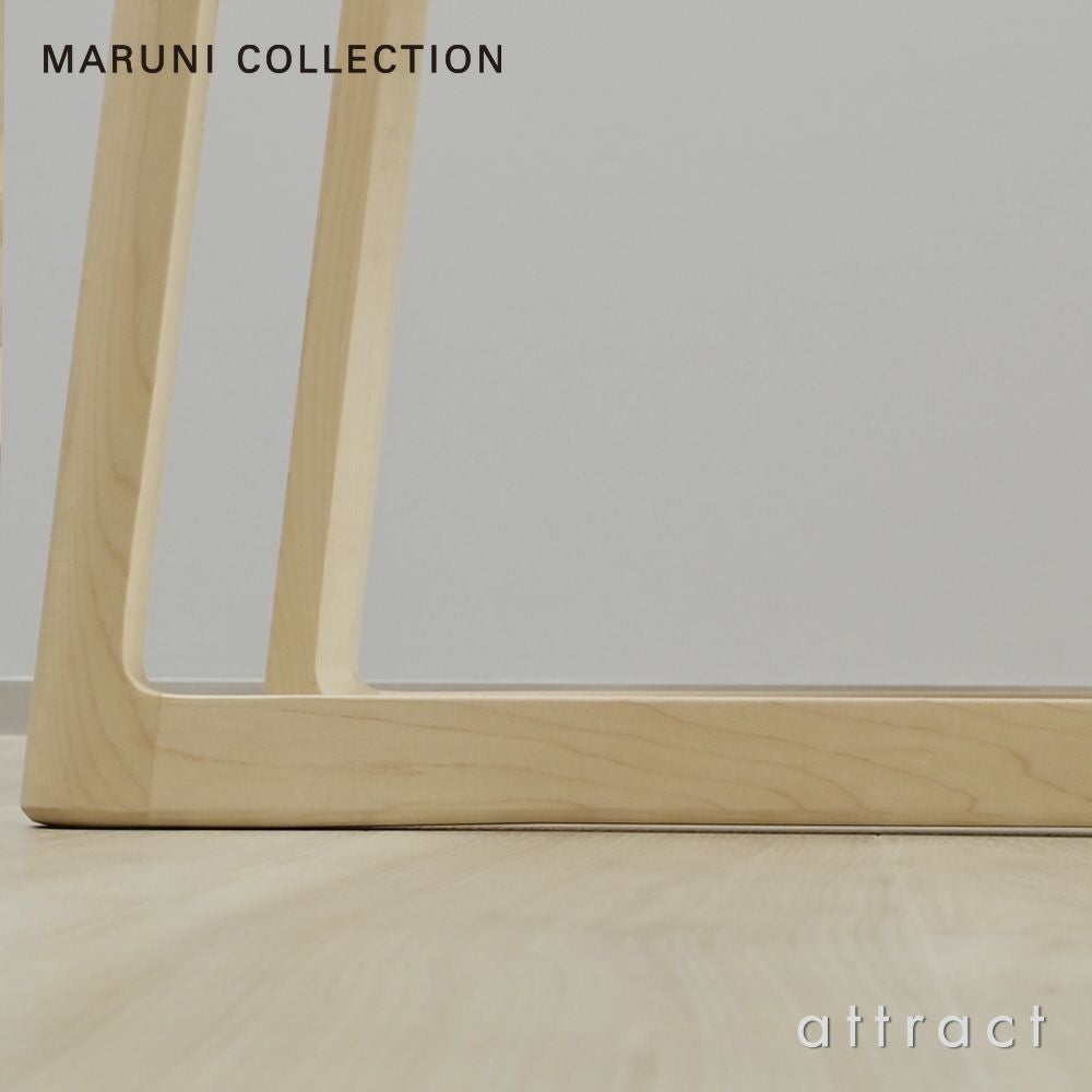 maruni マルニ木工 MARUNI COLLECTION マルニコレクション EN エン チェア 張座 デザイナーズセレクション：7種類 メープル（C-0 ナチュラルクリア） デザイン：セシリエ・マンツ