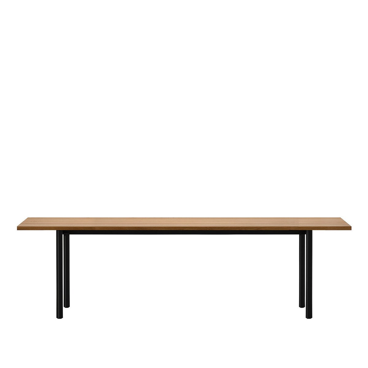 Maruni マルニ木工 MARUNI COLLECTION マルニコレクション MALTA マルタ ダイニングテーブル スチールレッグ 天板：オーク（C-0 ナチュラルクリア） デザイン：深澤 直人