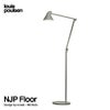 Louis Poulsen ルイスポールセン NJP Floor フロアランプ カラー：ライトアルミグレー LED：10W 2段階調光機能付き デザイン：nendo （佐藤 オオキ）