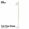 Louis Poulsen ルイスポールセン Yuh Floor Brass ユー フロアランプ ブラス 可動式シェード スタンドライト デザイナーズ照明・間接照明 組込LED電球 真鍮 カラー：ホワイト 大理石 デザイン：GamFratesi ガムフラテーシ