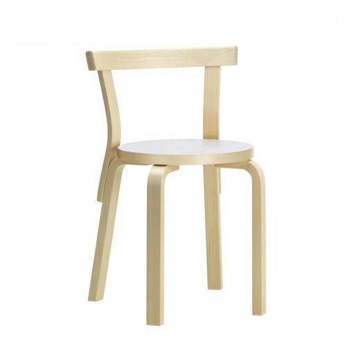 Artek アルテック CHAIR 68 チェア 68 バーチ材 カラー：５色 デザイン：アルヴァ・アアルト