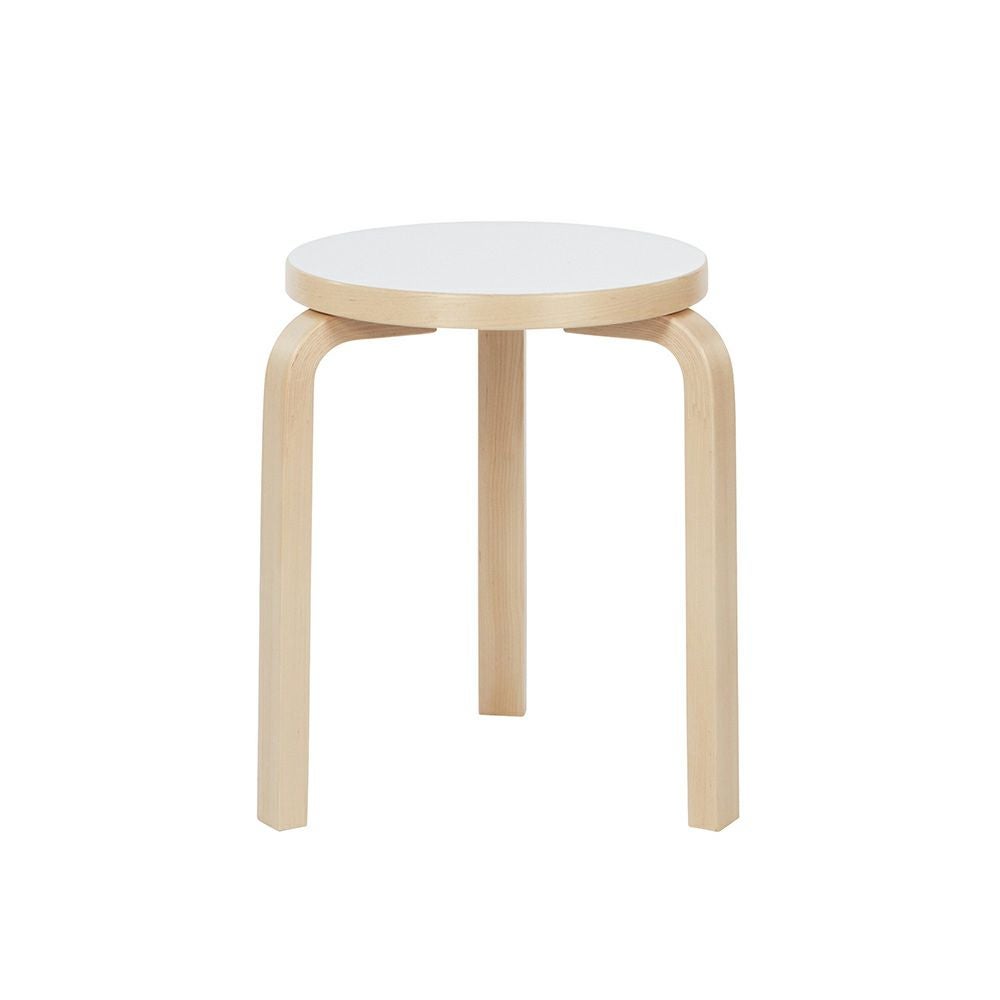 Artek アルテック STOOL 60 スツール 60 3本脚 バーチ材 スタンダードカラー：6色 スタッキング可能 デザイン：アルヴァ・アアルト