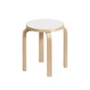Artek アルテック STOOL E60 スツール E60 4本脚 バーチ材 スタンダードカラー：6色 スタッキング可能 デザイン：アルヴァ・アアルト