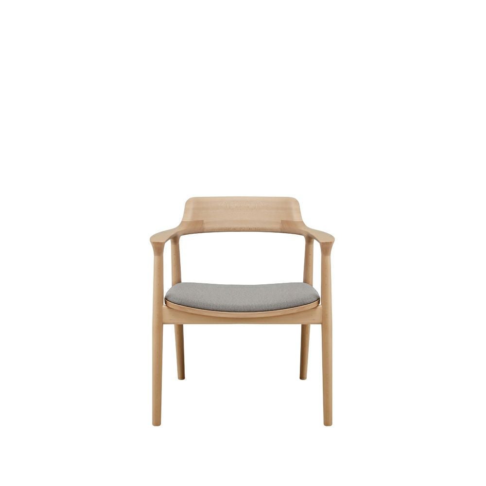 Maruni マルニ木工 MARUNI COLLECTION マルニコレクション HIROSHIMA ヒロシマ ワイドアームチェア ビーチ 張座：ファブリック（M-01） デザイン：深澤 直人