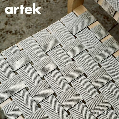 Artek アルテック 611 CHAIR 611チェア スタッキングチェア バーチ ナチュラルラッカー ウェビングテープ：6色 デザイン：アルヴァ・アアルト