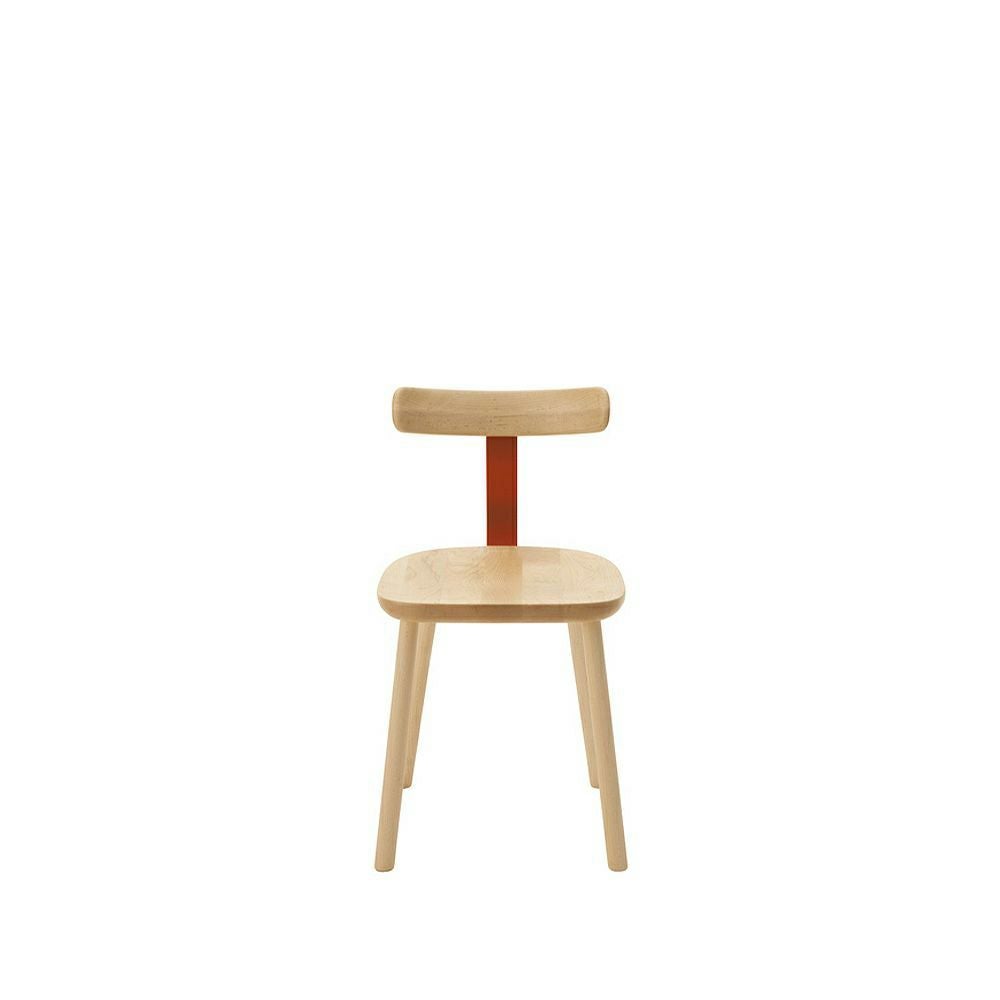 Maruni マルニ木工 MARUNI COLLECTION マルニコレクション T&O ティーアンドオー T1 チェア メープル（C-0 ナチュラルクリア） スチールカラー：4色 デザイン：ジャスパー・モリソン
