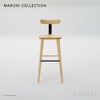 Maruni マルニ木工 MARUNI COLLECTION マルニコレクション T&O ティーアンドオー T3 バースツール High メープル（C-0 ナチュラルクリア） スチールカラー：4色 デザイン：ジャスパー・モリソン
